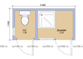 Вагончик 3х1.5