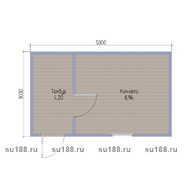 Вагончик для дачи 5х3